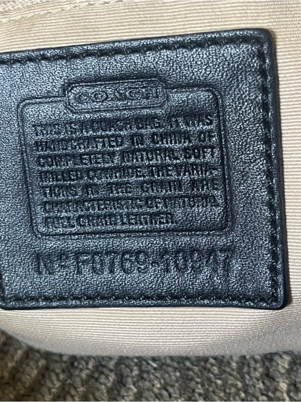 Coach Chelsea NS Pebbled Leather Bag - Picture 3 of 14